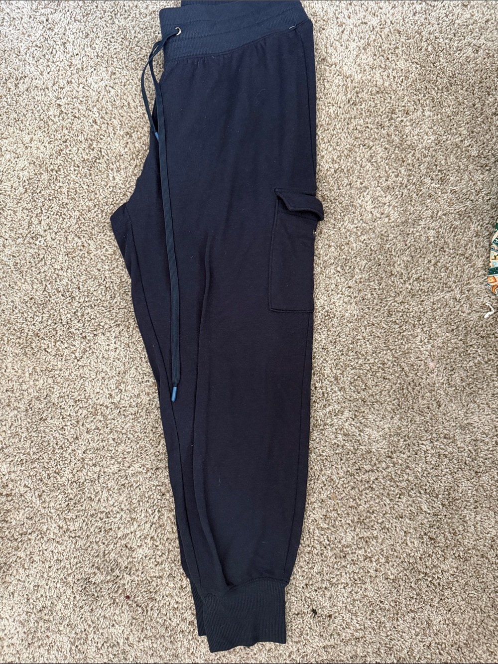 Balance Collection Blue Cargo Drawstring Joggers